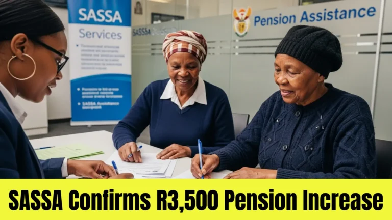 SASSA Confirms R3,500 Pension Increase for Seniors All Details for December 2025