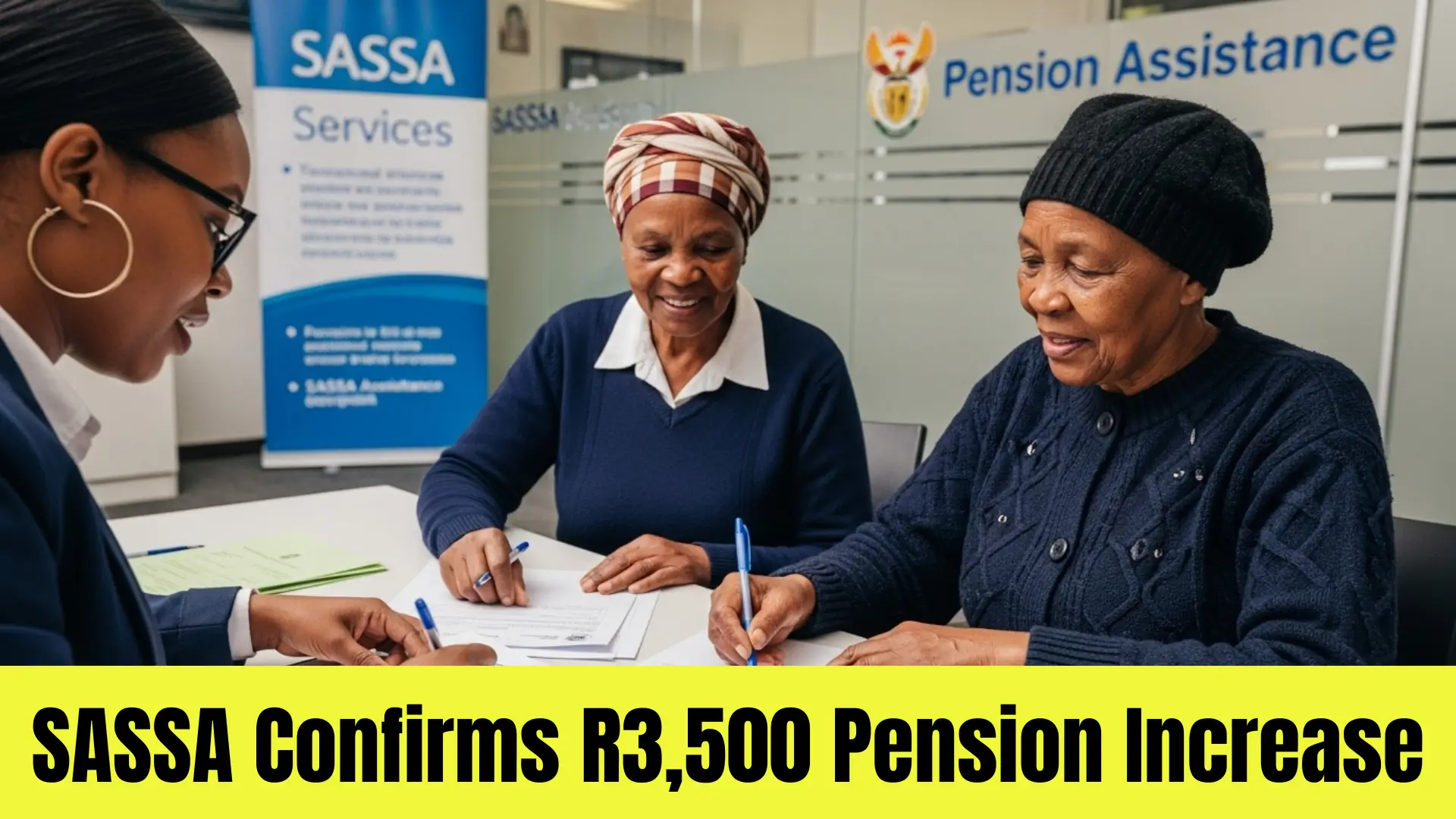 SASSA Confirms R3,500 Pension Increase for Seniors All Details for December 2025