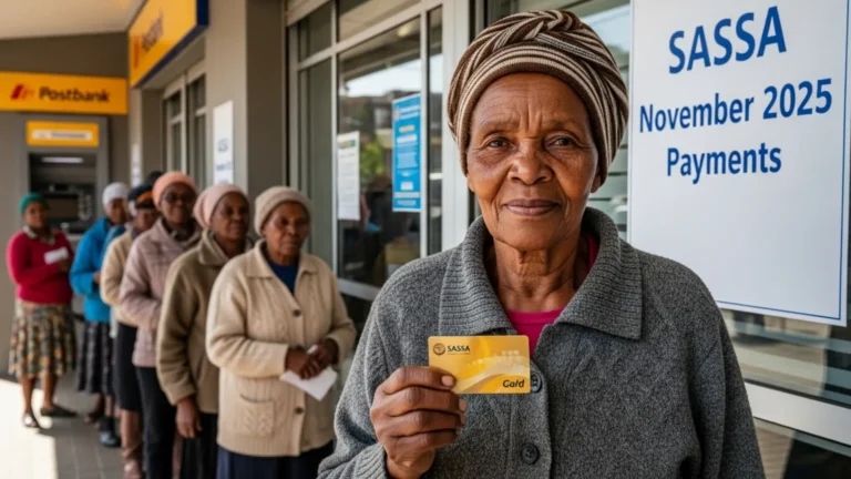 SASSA November 2025 Payment Dates Announced – Full Grant Schedule Released