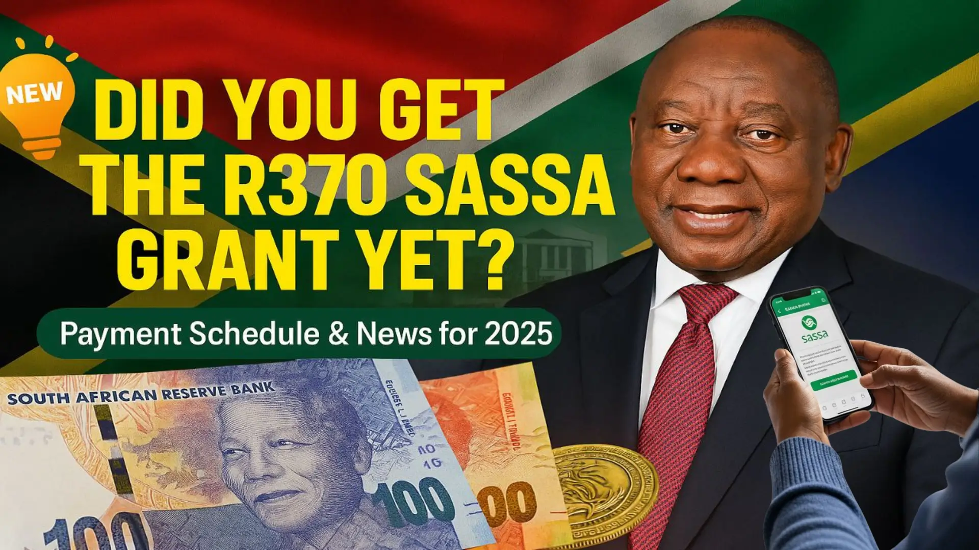 SASSA Opens Final November Window for Delayed July R370 Payments — Claim Before 28 November 2025