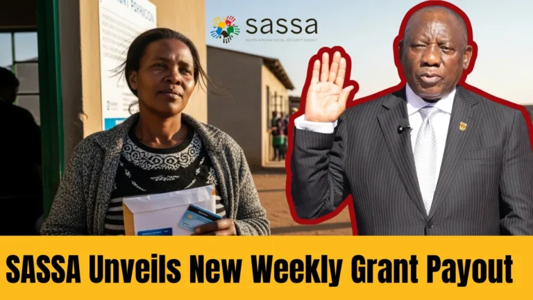 SASSA Unveils New Weekly Grant Payout Plan Starting 28 November 2025