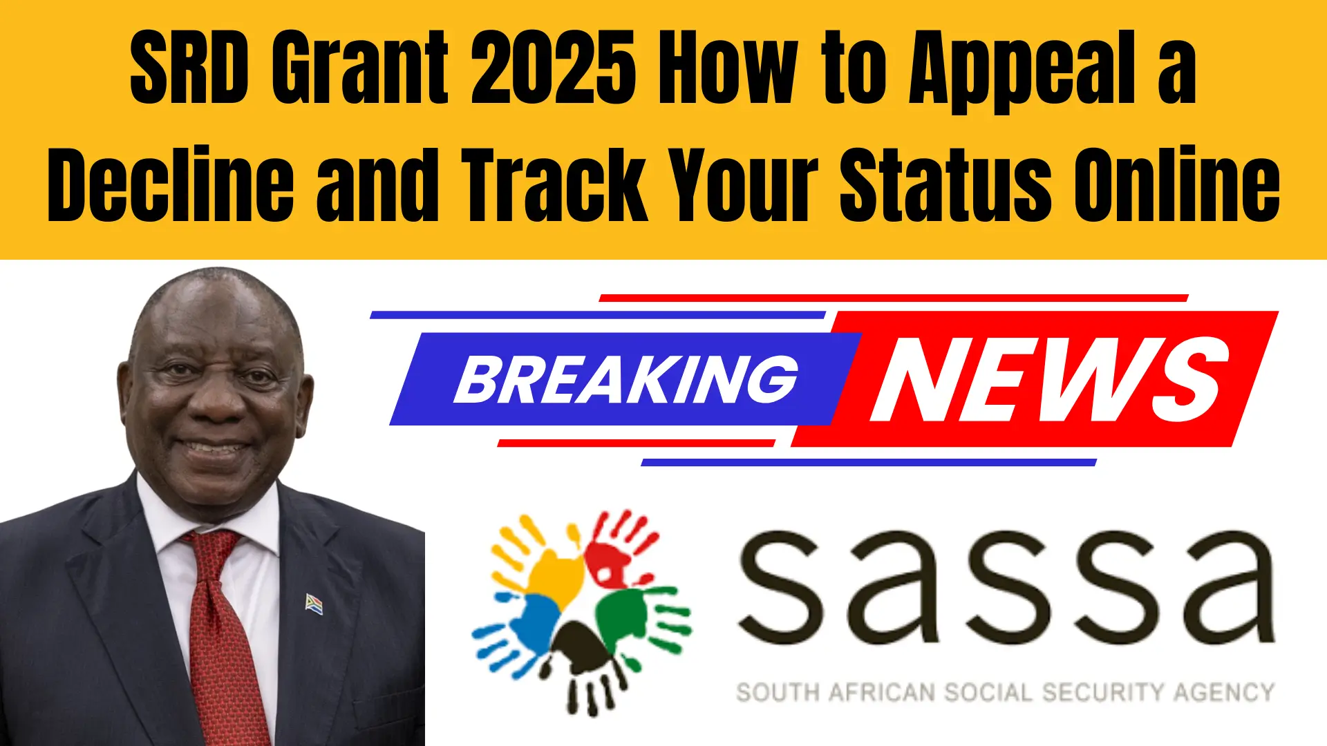 SRD Grant 2025 How to Appeal a Decline and Track Your Status Online