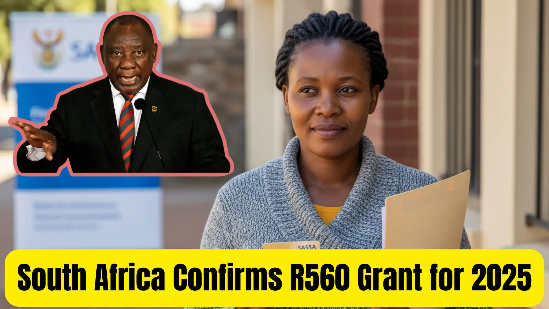 South Africa Confirms R560 Grant for 2025: Full Eligibility and Payment Details