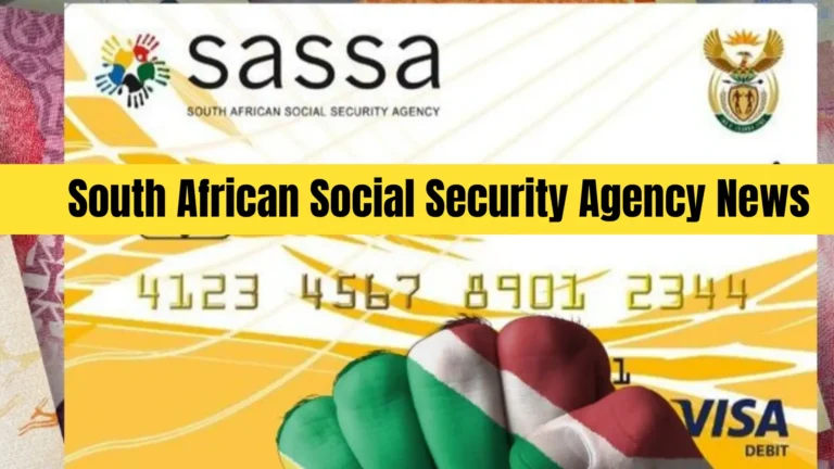 South African Social Security Agency News December 2025 Payment And Eligibility Rules Announced