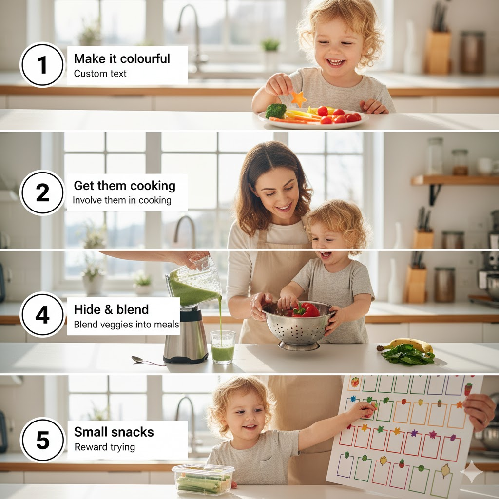Kids Nutrition in Australia Smart Tricks to Make Children Love Vegetables