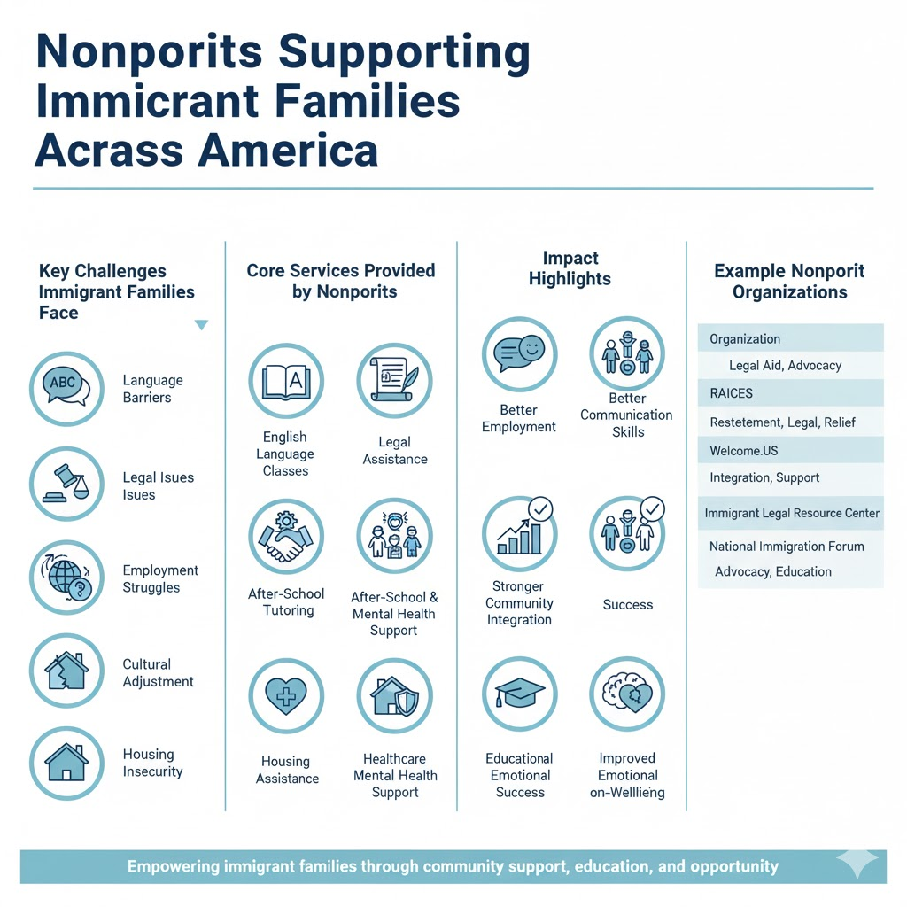 How Nonprofits Uplift Immigrant Families Across America