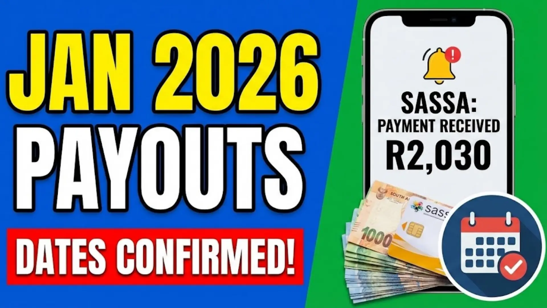 SASSA January 2026 Payouts: What Beneficiaries Need to Know This Month
