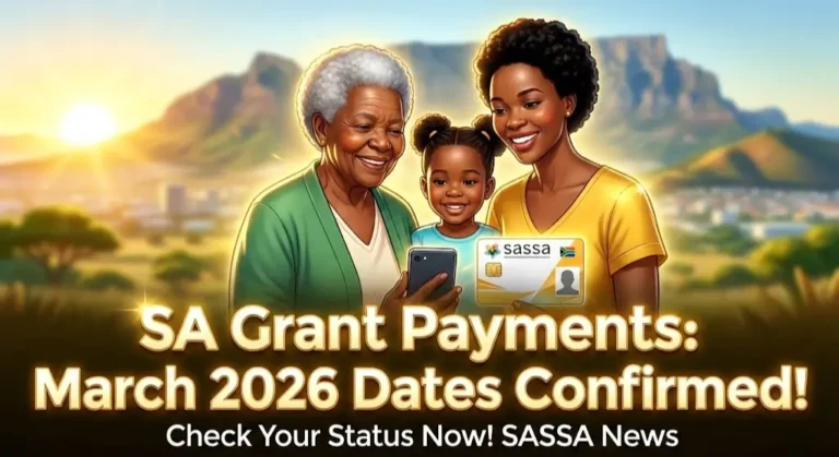 South Africa Grant Payments March 2026: Complete Schedule and SRD Processing Update