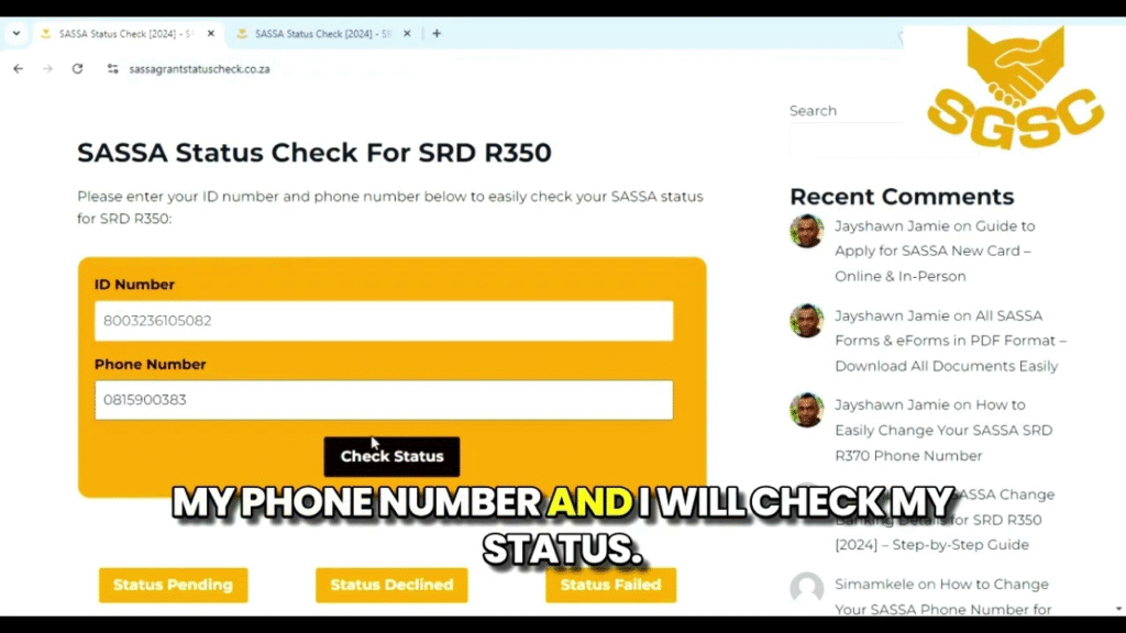 How to Check Your SASSA Grant Status for SRD R370