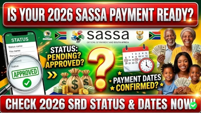 SASSA Status Check and Payment Dates 2026: Complete Guide to SRD Grant Status and Payment Schedule